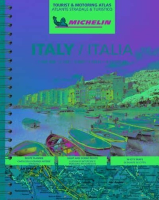 Italy - Tourist and Motoring Atlas (A4-Spiral)