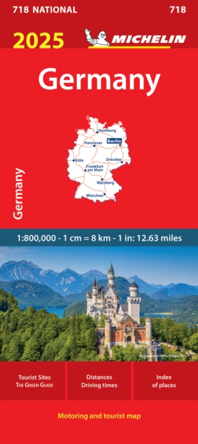 Germany 2025 - Michelin National Map 718