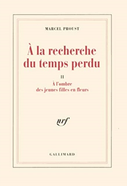 l'ombre des jeunes filles en fleurs