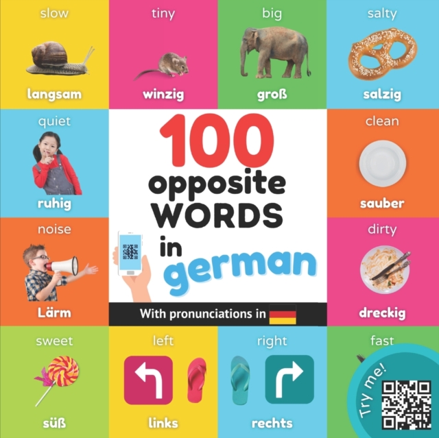 100 opposite words in german