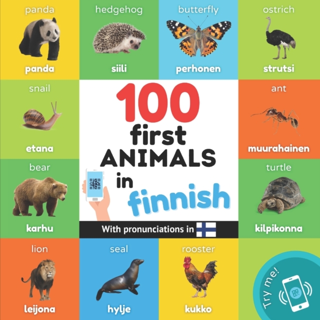 100 first animals in finnish