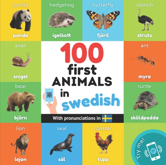 100 first animals in swedish