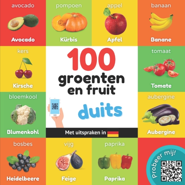 100 groenten en fruit in duits