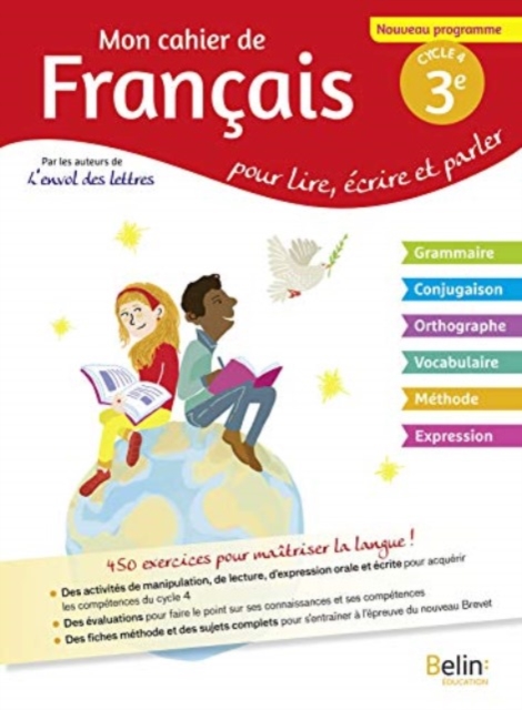 Mon cahier de francais 3e