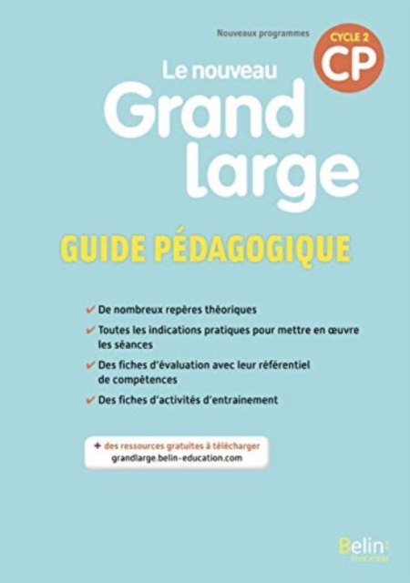 Nouveau Grand Large CP/Guide pedagogique