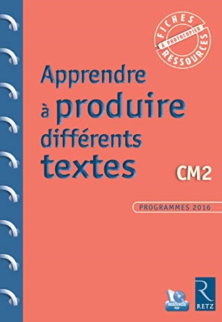 Apprendre a produire differents textes CM2