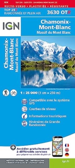 Chamonix-Mont-Blanc / Massif du Mont Blanc gps wp