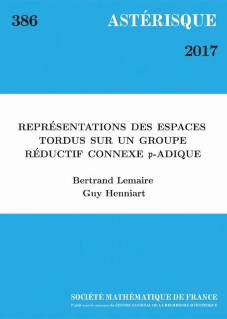 Representations des Espaces Tordus sur un Groupe Reductif Connexe $p$-adique