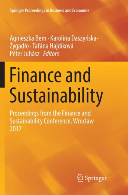 Finance and Sustainability