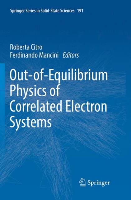 Out-of-Equilibrium Physics of Correlated Electron Systems