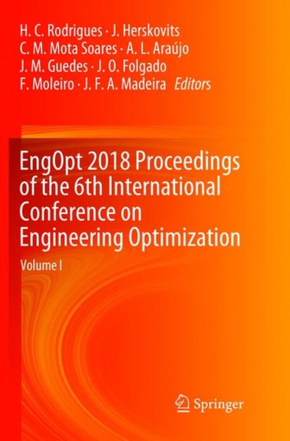 EngOpt 2018 Proceedings of the 6th International Conference on Engineering Optimization