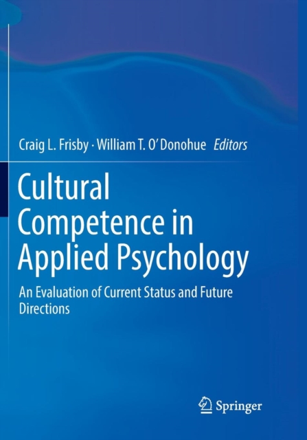 Cultural Competence in Applied Psychology