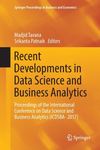 Recent Developments in Data Science and Business Analytics