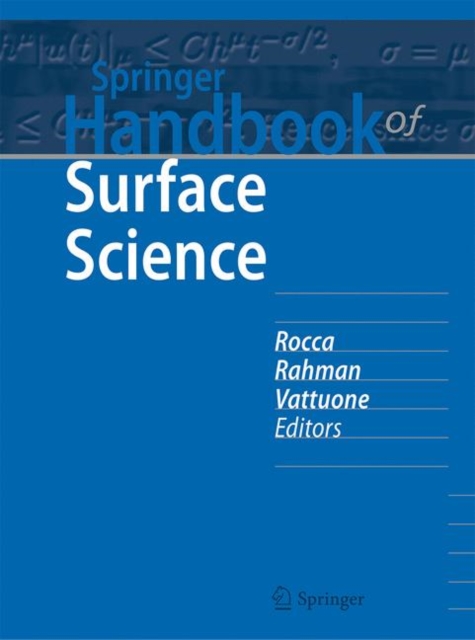 Springer Handbook of Surface Science