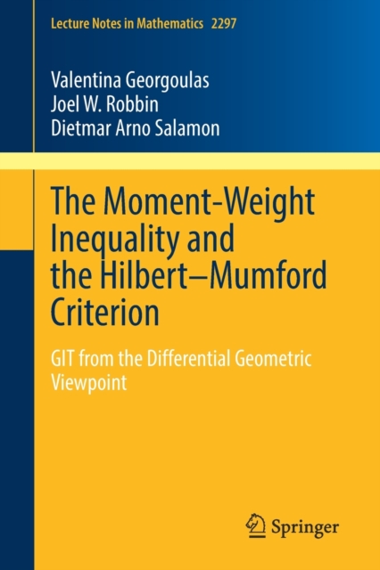 Moment-Weight Inequality and the Hilbert-Mumford Criterion