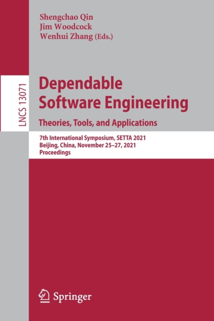 Dependable Software Engineering. Theories, Tools, and Applications