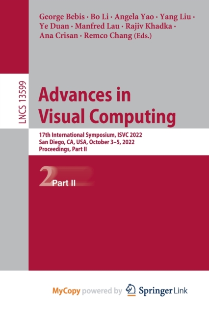 Advances in Visual Computing