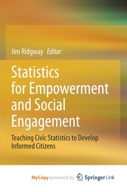 Statistics for Empowerment and Social Engagement