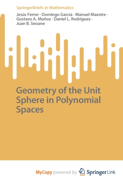 Geometry of the Unit Sphere in Polynomial Spaces