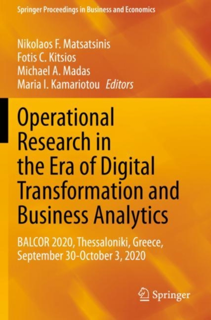 Operational Research in the Era of Digital Transformation and Business Analytics