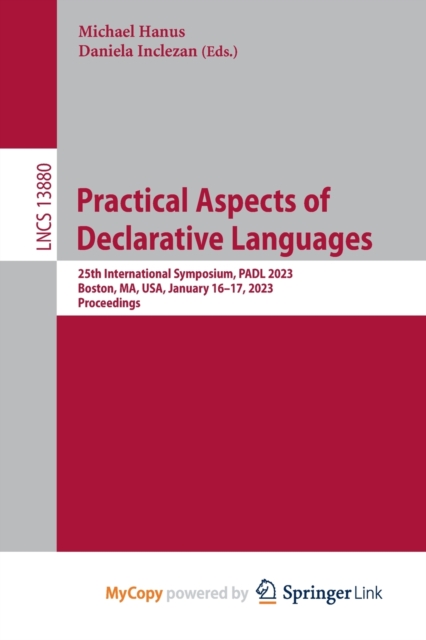 Practical Aspects of Declarative Languages