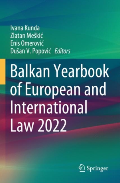 Balkan Yearbook of European and International Law 2022