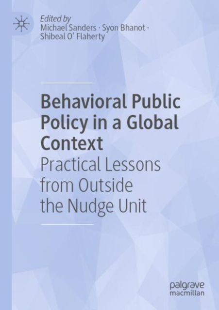 Behavioral Public Policy in a Global Context