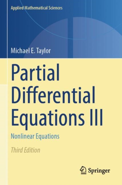 Partial Differential Equations III