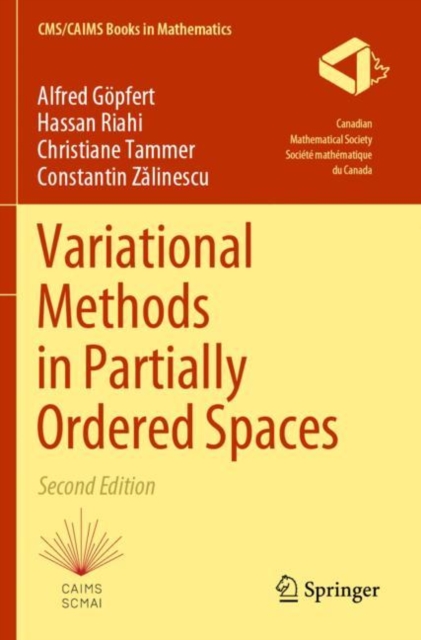 Variational Methods in Partially Ordered Spaces