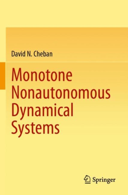 Monotone Nonautonomous Dynamical Systems