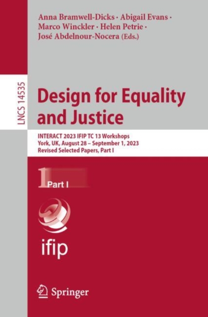 Design for Equality and Justice
