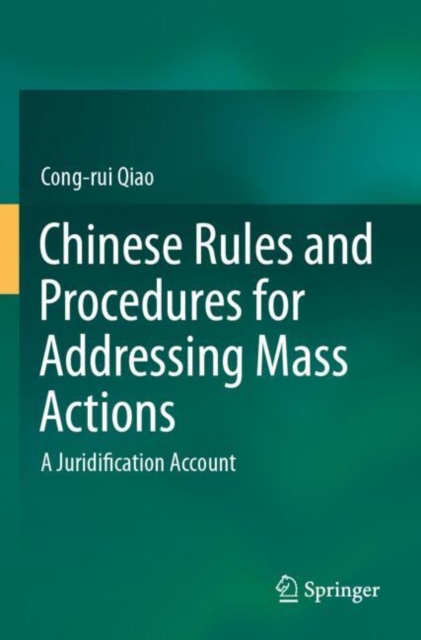 Chinese Rules and Procedures for Addressing Mass Actions