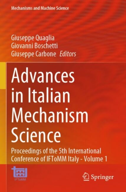 Advances in Italian Mechanism Science