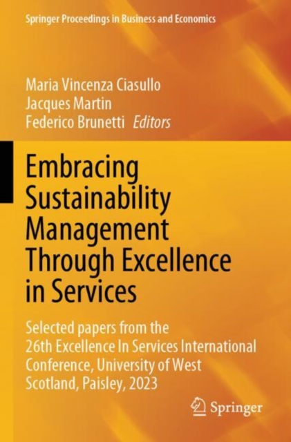 Embracing Sustainability Management Through Excellence in Services