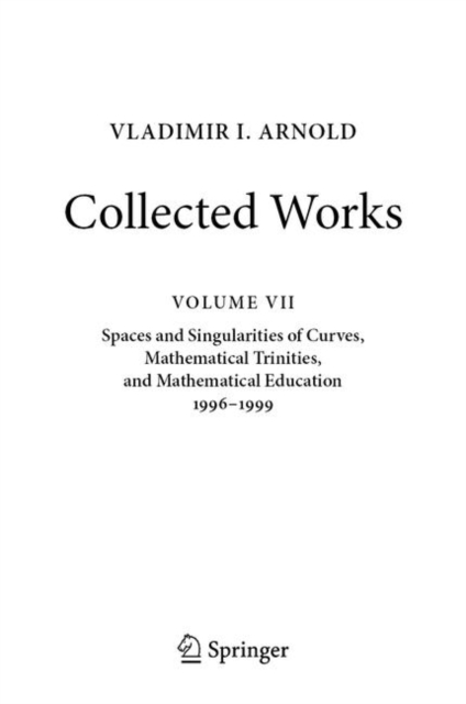 Vladimir I. Arnold - Collected Works