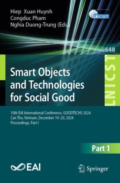 Smart Objects and Technologies for Social Good