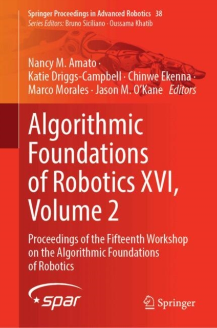 Algorithmic Foundations of Robotics XVI, Volume 2