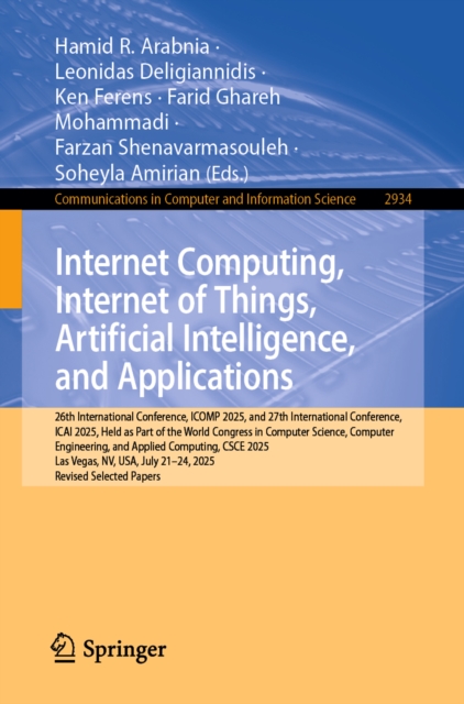 Internet Computing, Internet of Things, Artificial Intelligence, and Applications