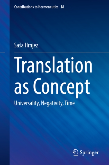 Translation as Concept