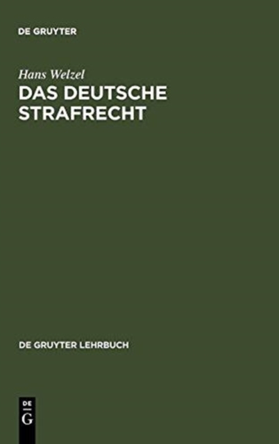 Das Deutsche Strafrecht