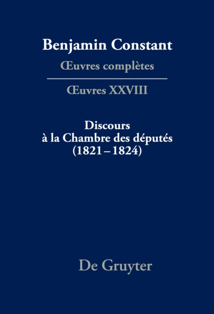 Discours A La Chambre Des Deputes (1820-1821)