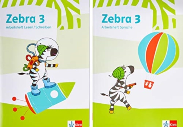 Zebra - Arbeitsheft Lesen/Schreiben & Arbeitsheft Sprache - Klasse 3