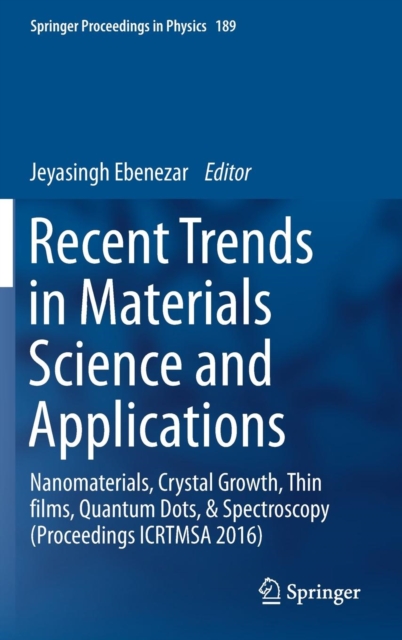 Recent Trends in Materials Science and Applications