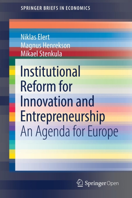 Institutional Reform for Innovation and Entrepreneurship