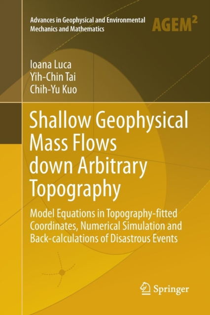 Shallow Geophysical Mass Flows down Arbitrary Topography