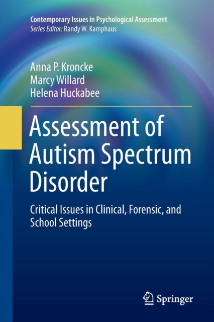 Assessment of Autism Spectrum Disorder