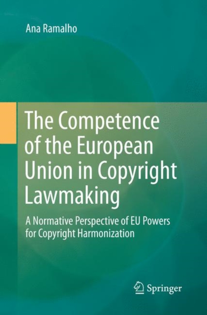 Competence of the European Union in Copyright Lawmaking