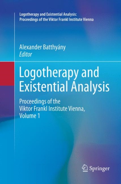 Logotherapy and Existential Analysis