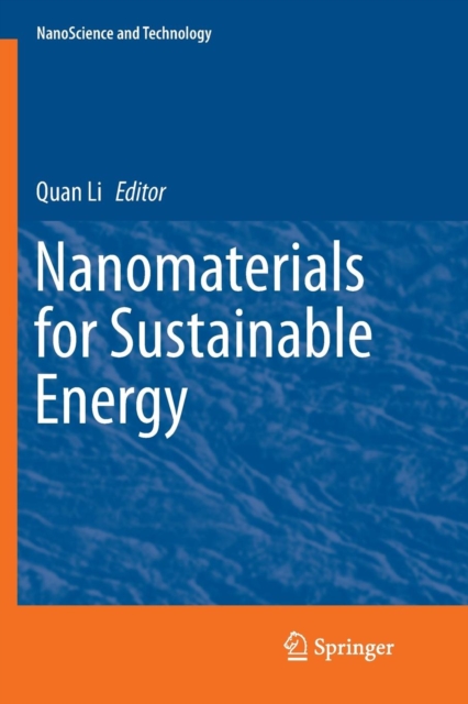 Nanomaterials for Sustainable Energy