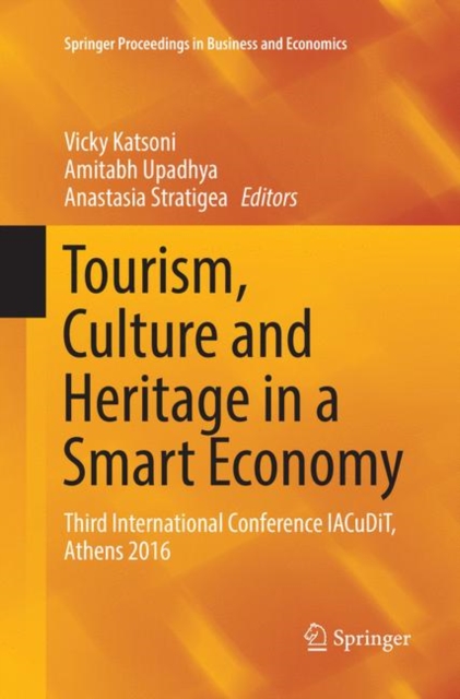 Tourism, Culture and Heritage in a Smart Economy